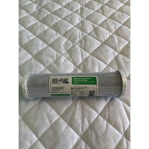 Neo-Pure Filter CT01-2510 Carbon Block 5 Micron White Water Filtration Sealed